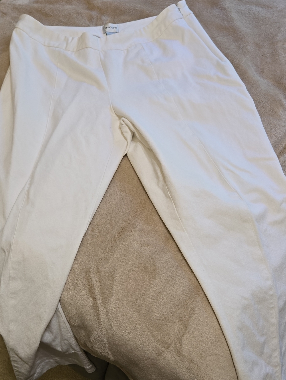Chico's White Women’s Stretch Pants